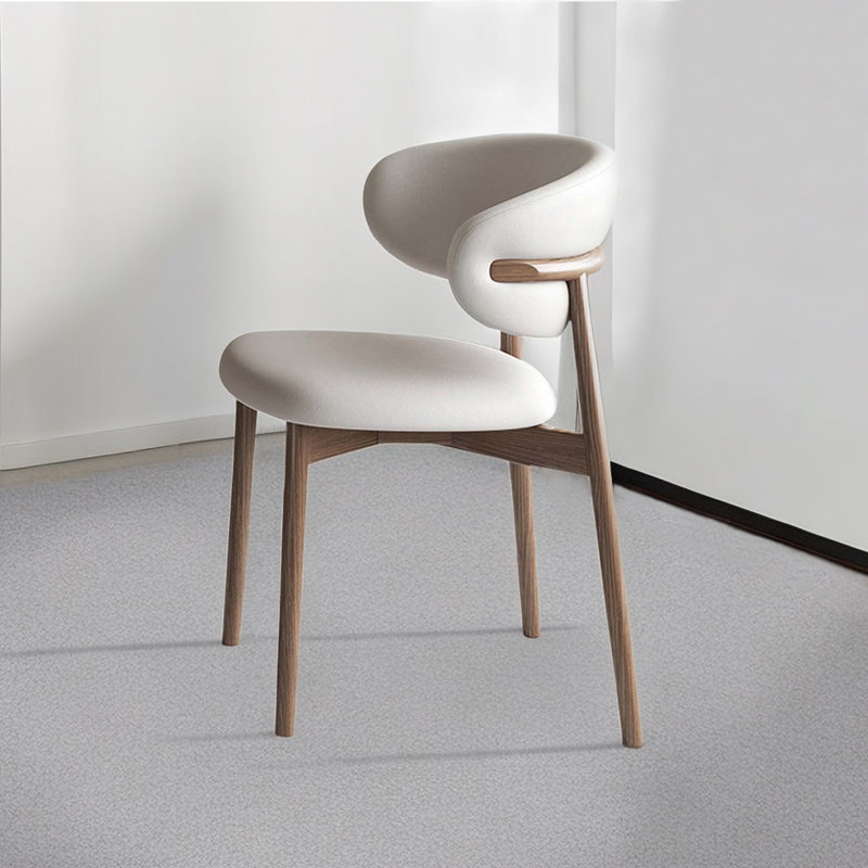 Corrigan Studio® Lovash UItra Leather King Louis Dining Chair Wayfair